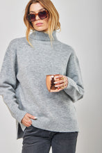 Soft Turtle Neck Knitted Sweater